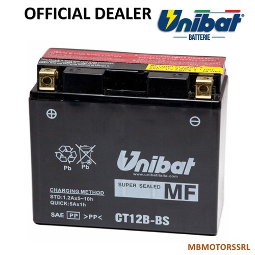 Batteria unibat yt12b - batteria,