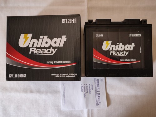 Batteria moto unibat ct12b - unibat, ct12b-fa