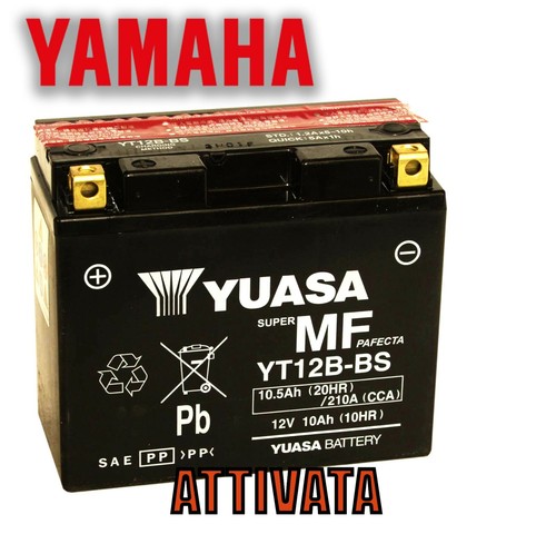 Batteria yuasa yt12b 12v - batteria,