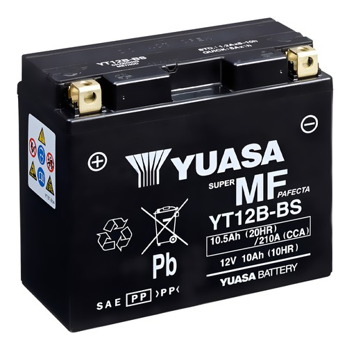 Batteria yuasa yt12b per - yuasa, yt12b-bs