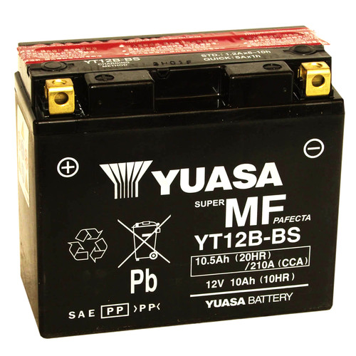 Batteria yuasa yt12b - batteria,