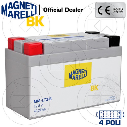 Batteria litio magneti - batteria, a