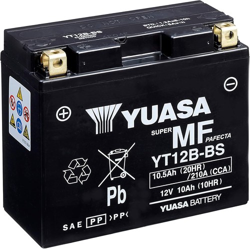 Batteria moto yuasa yt12b - moto, yt12b-bs
