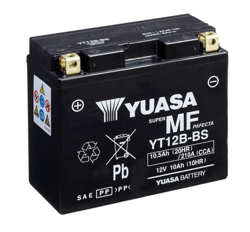 Batteria yuasa yt12b agm - batteria,