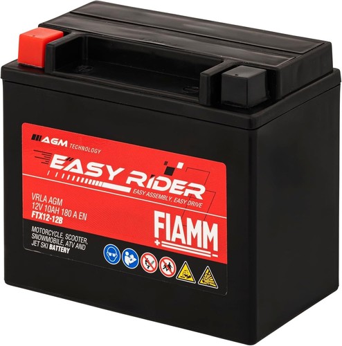 Batteria moto fiamm - batteria,